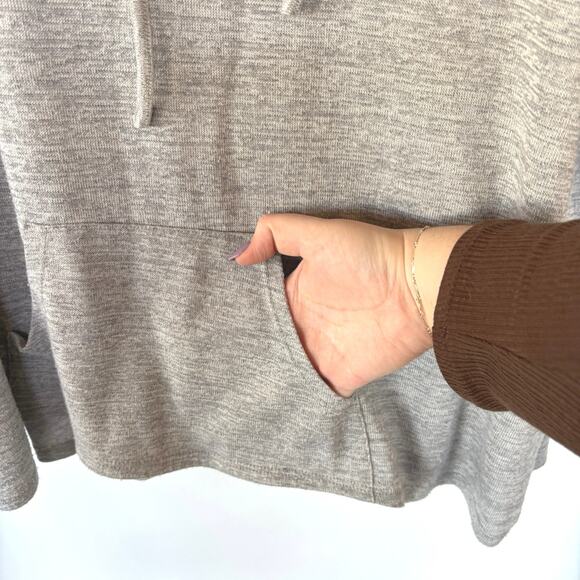 Y2K Scene Faux Fur Hood Sleeveless Top 2011 Gyaru Poncho Rave Alt Medium - Picture 6 of 8